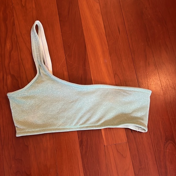 Super cute green sparkly triangl bathing suit - Picture 5 of 7